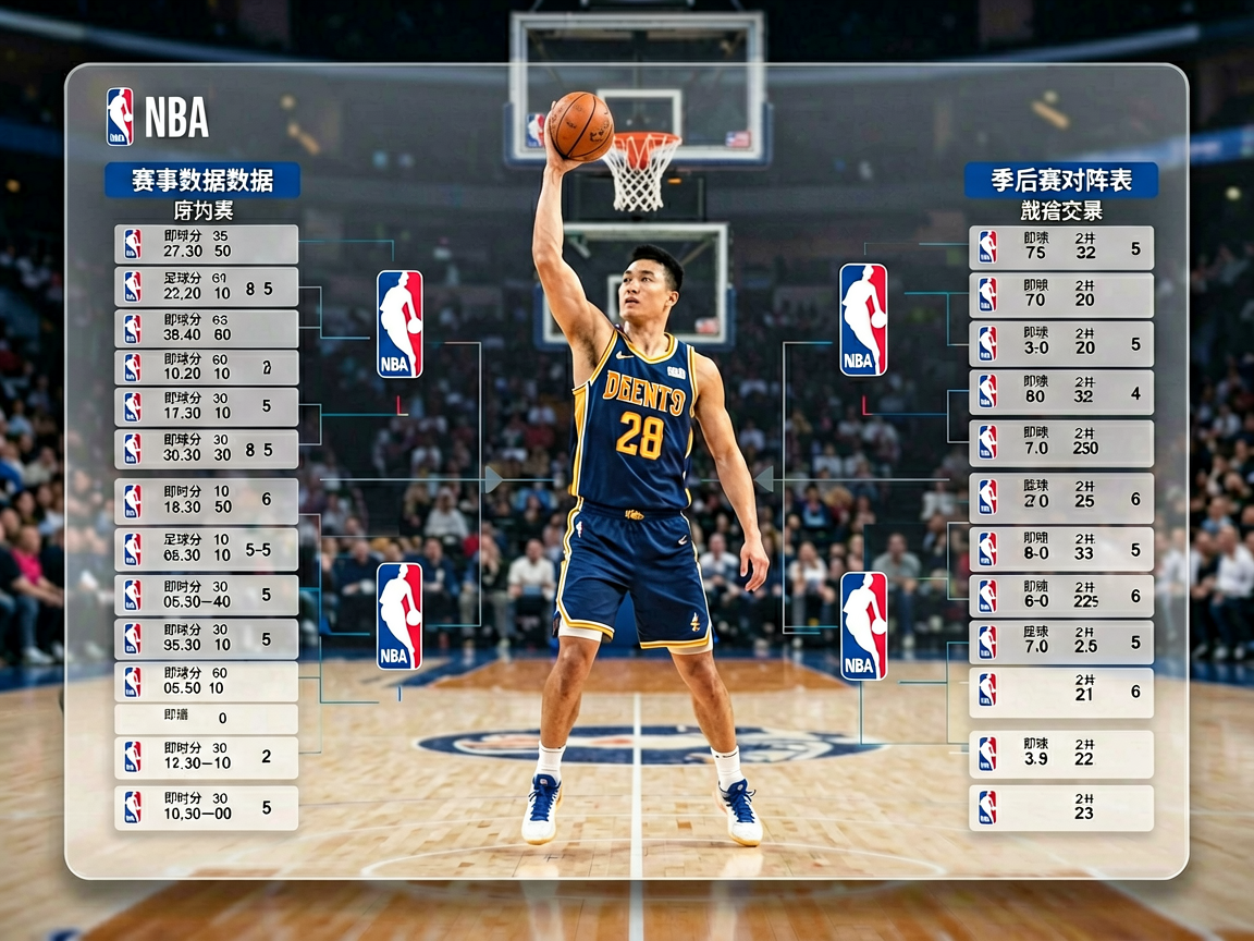 NBA赛事数据深度分析图表